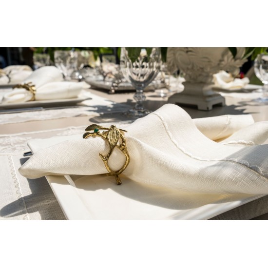 Michael aram 2025 napkin rings